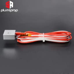 MK8 Extrusion V5 J-head Hotend Heating Aluminum Block 20x20x10mm with Thermistor Ceramic Heater 12V 24V 40W for 3D Printer Part