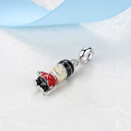 Original 925 Sterling Silver Charms Love London Bus Guard Pendant Beads Fit Brand Bracelets Necklaces Women DIY Jewelry