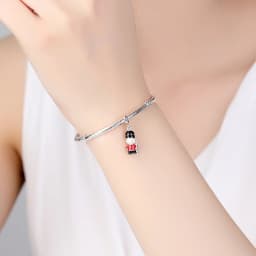 Original 925 Sterling Silver Charms Love London Bus Guard Pendant Beads Fit Brand Bracelets Necklaces Women DIY Jewelry