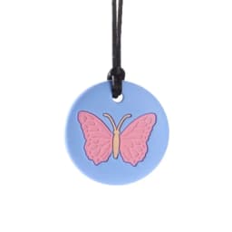 Chewy Necklace Autism ADHD Biting Sensory Child Baby Teething Tubes Chew Toy Children Silicone Teether