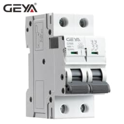GEYA GYM9 2Pole MCB Din Rail Mini Circuit Breaker 230V 6A-63A AC Type China MCB Factory
