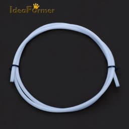 1M PTFE Tube 1mm 2mm 3mm 4mm 6mm 8mm Teflonto Pipe White For 1.75mm/3.0mm Filament 3D Printer Parts Bowden Extruder V5/V6 J-head
