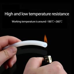 1M PTFE Tube 1mm 2mm 3mm 4mm 6mm 8mm Teflonto Pipe White For 1.75mm/3.0mm Filament 3D Printer Parts Bowden Extruder V5/V6 J-head