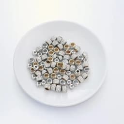 LINSOIR 20pcs/lot 7X5/9X7mm Rhinestone Crystal Shambhala Ball Beads Gold Silver Color Big Hole Spacer Beads for Jewelry Making