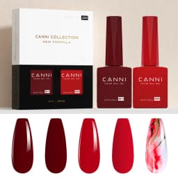CANNI 9ml Black White HEMA TPO FREE Gel Varnish Color High Quality Long Lasting Soak Off Neon UV LED Lamp Curing Art Nail Gel