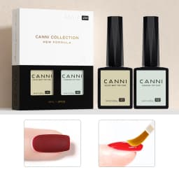 CANNI 9ml Black White HEMA TPO FREE Gel Varnish Color High Quality Long Lasting Soak Off Neon UV LED Lamp Curing Art Nail Gel