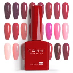 CANNI 9ml Black White HEMA TPO FREE Gel Varnish Color High Quality Long Lasting Soak Off Neon UV LED Lamp Curing Art Nail Gel