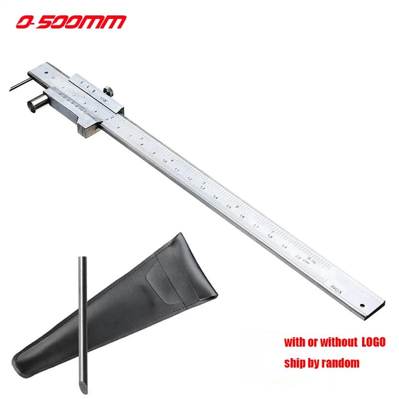 0-250mm 300mm 400mm 500mm Stainless Steel Parallel Marking Vernier Caliper Marking Gauge with Carbide Scriber Marking Gauge Tool