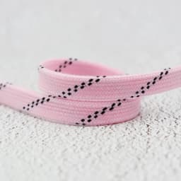 1cm Waxed Ice Hockey Shoelaces Dual Layer Braid 23-70 Inch Halloween Christmas Fall Winter for Roller Derby & Ice Hockey Skates