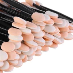 10/30/50/100Pcs Nail Art Brush Double Sided Chrome Nail Powder Applicator Sponge Sticks Nail Supplies Equipment Coloring Tools