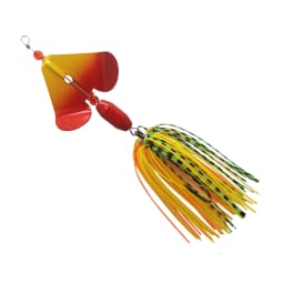 2022 New arrival Mycena 18G spinner bait fishing lure pinwheel Blade Chatter bait Dancer Buzzbait for bass pike