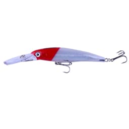 Hengjia 1pcs 17cm 30g Deep Diving Large Minnow Lure Artificial Wobbler Hard Bait Crankbait Sea Bass Pike Perch Fishing Tackle