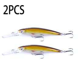 Hengjia 1pcs 17cm 30g Deep Diving Large Minnow Lure Artificial Wobbler Hard Bait Crankbait Sea Bass Pike Perch Fishing Tackle