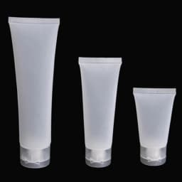 30Pcs/Lot PE Soft Tubes 15ml 20ml 30ml 50ml 100ml Clear Scrube Cream Tube Facial Cleaner Handcream Container