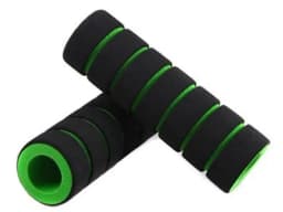 1 Pair Universal Grip Comfort Sponge Foam Handle Bar Motorcycle Dirt Bike E-bike Grip Cover Non-slip Soft Handlebar Bicycle Part