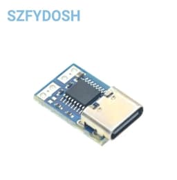 PDC004-PD PD Decoy Module, USB-C PD 9V 12V 15V 20V DC Fixed Voltage Power Trigger Module 5A Type-C Female Input for Notebook