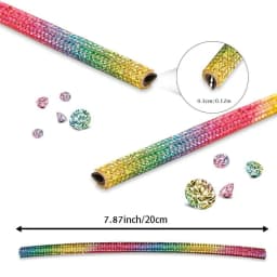 Diamond Car Air Conditioner Outlet Decorative U Shape Moulding Trim Decor Strips Car Styling Car Door Edge Corner Protector