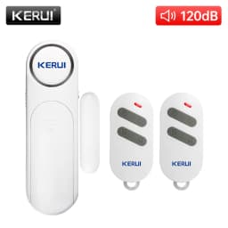 KERUI Wireless Door/Windows Sensor Alarm 300ft 120dB Anti-Theft Smart Remote Control For Kids Cabinet Safety Home Security