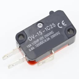 10pcs/lot Large Micro Switch V-15-1C25, Silver Point V-15-IC25 Microwave Oven, Contact Switch, Copper Point Tact Switch