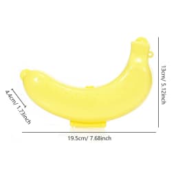 Banana Storage Box for Outdoor Travel Cute Case Protector Container Trip Lunch Fruit Storage Holder