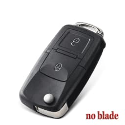 KEYYOU Remote Car Key Shell Flip Folding Car Key for VW for Volkswagen Golf 4 5 Passat B5 B6 Polo Touran For Seat Skoda Car Key