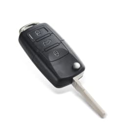 KEYYOU Remote Car Key Shell Flip Folding Car Key for VW for Volkswagen Golf 4 5 Passat B5 B6 Polo Touran For Seat Skoda Car Key