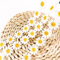 2yard/lot Daisy Lace Trim High Quality Flower Lace Fabric Embroidery Handmade Patchwork Ribbon DIY Apparel Sewing Accessories