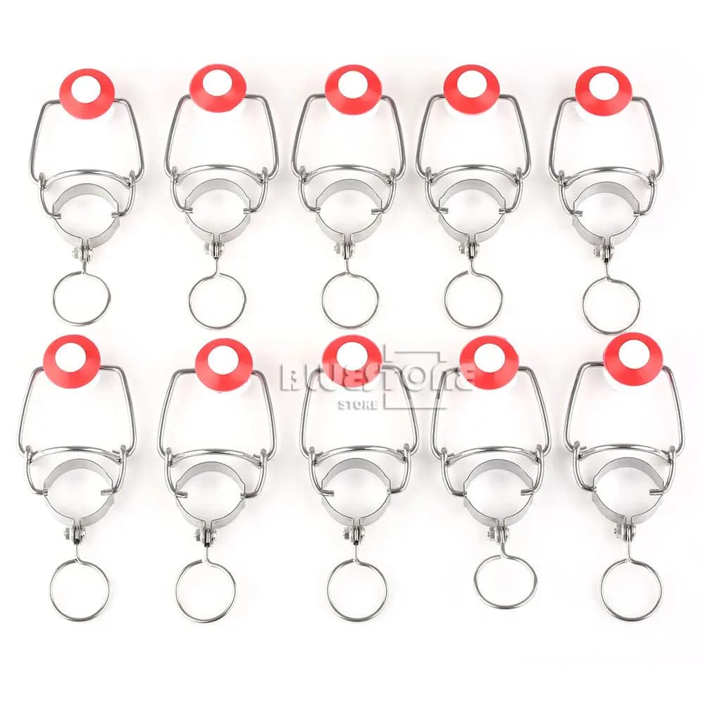 2/4/8/12/20/30PCS Ez Cork Cap Flip Top Stopper Root Beer Bottles Replacement Swing Tops Homebrew Brewing Wine Stoppers