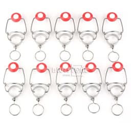 2/4/8/12/20/30PCS Ez Cork Cap Flip Top Stopper Root Beer Bottles Replacement Swing Tops Homebrew Brewing Wine Stoppers