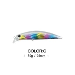 Minnow Lure Spearheadd Ryuki 95S Wobbler for Trolling 9.5cm 15g Bass Fishing Bait Wobbler Long Sinking Trolling Jerkbait Pesca