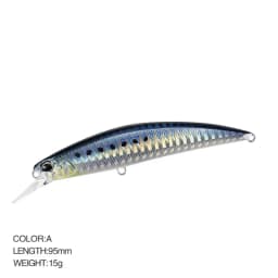 Minnow Lure Spearheadd Ryuki 95S Wobbler for Trolling 9.5cm 15g Bass Fishing Bait Wobbler Long Sinking Trolling Jerkbait Pesca