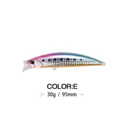 Minnow Lure Spearheadd Ryuki 95S Wobbler for Trolling 9.5cm 15g Bass Fishing Bait Wobbler Long Sinking Trolling Jerkbait Pesca