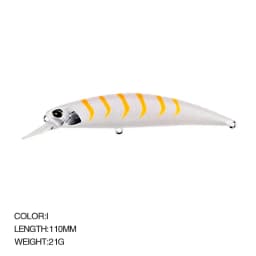 Minnow Lure Spearheadd Ryuki 95S Wobbler for Trolling 9.5cm 15g Bass Fishing Bait Wobbler Long Sinking Trolling Jerkbait Pesca
