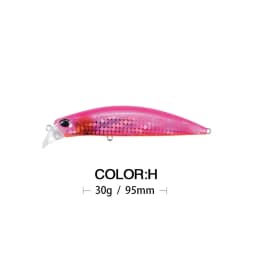 Minnow Lure Spearheadd Ryuki 95S Wobbler for Trolling 9.5cm 15g Bass Fishing Bait Wobbler Long Sinking Trolling Jerkbait Pesca