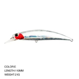 Minnow Lure Spearheadd Ryuki 95S Wobbler for Trolling 9.5cm 15g Bass Fishing Bait Wobbler Long Sinking Trolling Jerkbait Pesca