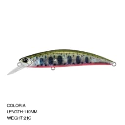 Minnow Lure Spearheadd Ryuki 95S Wobbler for Trolling 9.5cm 15g Bass Fishing Bait Wobbler Long Sinking Trolling Jerkbait Pesca