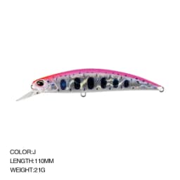 Minnow Lure Spearheadd Ryuki 95S Wobbler for Trolling 9.5cm 15g Bass Fishing Bait Wobbler Long Sinking Trolling Jerkbait Pesca