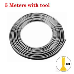 Car Moulding Decoration Flexible Strips1/3/5M Interior Auto Mouldings Car Cover Trim Dashboard Door Edgein Car-styling Universal