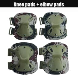 Unisex Camo Tactical KneePad Elbow Pads Knee Protector For Men Women Outdoor Sport Working Hunting Skating Safety Gear Kneecap