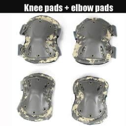 Unisex Camo Tactical KneePad Elbow Pads Knee Protector For Men Women Outdoor Sport Working Hunting Skating Safety Gear Kneecap
