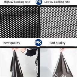 2 Pcs Sun Block Film Anti-UV Car Static Sunshade Stickers Window Glass Sunscreen Curtain Insulation Car Sunroof Solar Film Shade