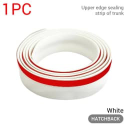 Auto Rubber Seal Strip Car Trunk Lid Gap Seal Strip Rubber Sticker Black For SUV Hatchback Upper Edge Dustproof Car Accessories