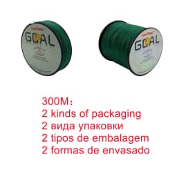 100M 300M 500M Brand LineThink GOAL Japan Multifilament 100% PE Braided Fishing Line 8LB to 100LB