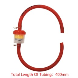 Universal Motorcycle Gas Fuel Filters and Fuel Pipe For 49cc 50cc 110cc 125cc 150cc Dirt Pit Bike Moped Scooter ATV Go Kart