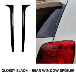 Fit For VW 2010 2011 2012 2013 2014 2015 2016 2017 2Pcs Polo Mk5 6R Headlamp Eyebrow Eyelid Cover Decorative Trim Accessories