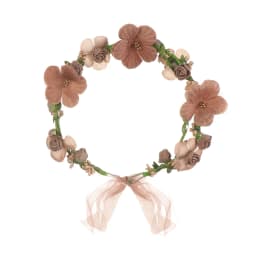 Bohemian Flower Headbands For Bride Crown Hair Band Wedding Floral Headband Garland Girl Flower Wreath Hair Accessories