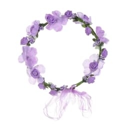 Bohemian Flower Headbands For Bride Crown Hair Band Wedding Floral Headband Garland Girl Flower Wreath Hair Accessories