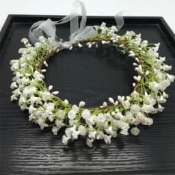 Bohemian Flower Headbands For Bride Crown Hair Band Wedding Floral Headband Garland Girl Flower Wreath Hair Accessories