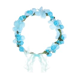 Bohemian Flower Headbands For Bride Crown Hair Band Wedding Floral Headband Garland Girl Flower Wreath Hair Accessories
