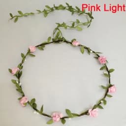 Bohemian Flower Headbands For Bride Crown Hair Band Wedding Floral Headband Garland Girl Flower Wreath Hair Accessories